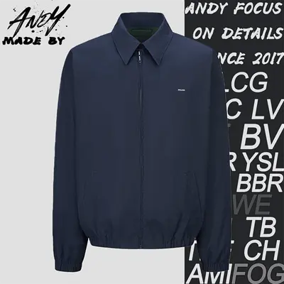 💰(€44=360CNY) embroidered logo zipper executive jacketItem ID:10005648