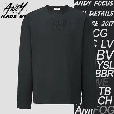 💰(€24=199CNY)MiuMiu Embroidered Flower Logo Long SleeveItem ID:10006945