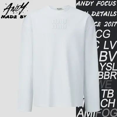 💰(€24=199CNY)MiuMiu Embroidered Flower Logo Long Sleeve Item ID:10000890