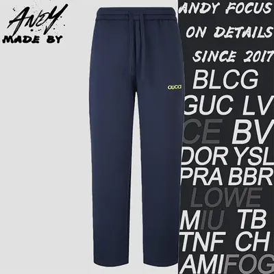 💰(€33=270CNY)Ancient City Embroidered Small Logo Space Cotton Sweatpants Item ID:20007905