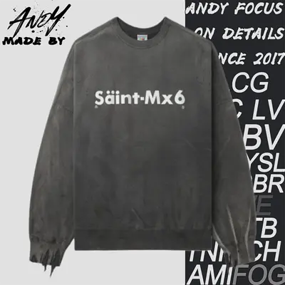 💰(€43=350CNY)Letter Print Crew Neck Sweatshirt Item ID:10005152