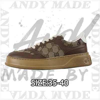 💰(€46=380CNY) Gu*cci Chunky B Screener GG Platform Sneakers Item ID:30005585