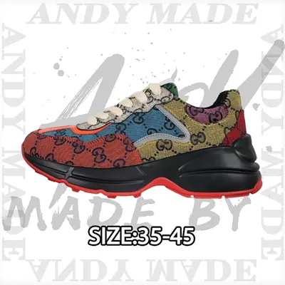 💰(€42=340CNY)Gu*cci Rhyton retro dad shoes Item ID:30007425