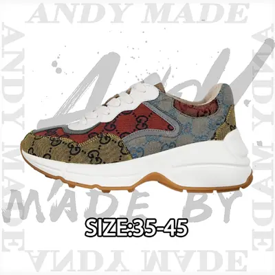 💰(€42=340CNY) Gu*cci Rhyton retro dad shoes Item ID:30004783