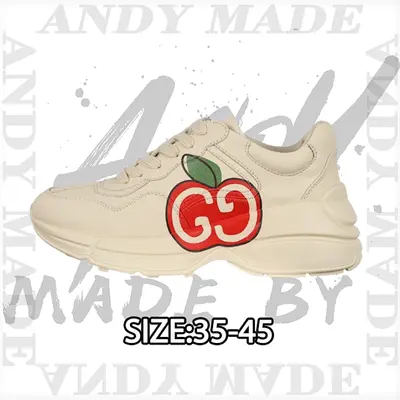 💰(€42=340CNY) G*ucci Rhyton retro dad shoes