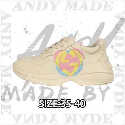 💰€42=340CNY) Gu*cci Rhyton retro dad shoes Item ID::30000883