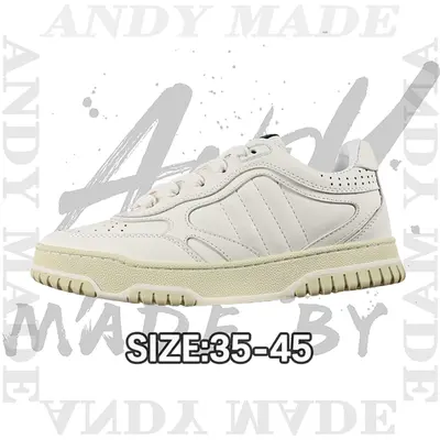 💰(€47=380CNY)Re-Web Leather SneakersLow-top all-match white sports sneakers Item ID:30004502