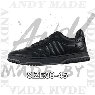 💰(€47=380CNY)Re-Web Leather SneakersLow-top all-match white sports sneakers Item ID:30003097
