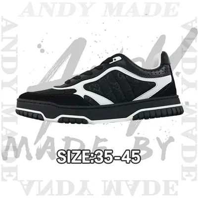 💰(€47=380CNY)G*ucci Re-Web Leather SneakersLow-top all-match white sports sneakers Item ID:30006247