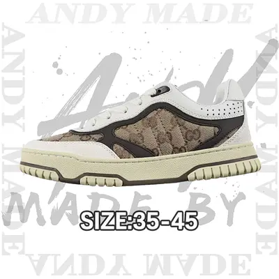 💰(€47=380CNY)G*ucci Re-Web Leather SneakersLow-top all-match sports sneakers Item ID:30008261