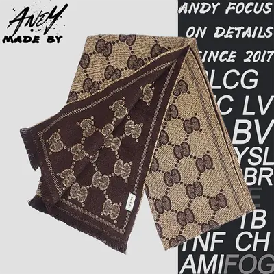 💰(€40=325CNY)Wool jacquard scarf Item ID:60008112-V