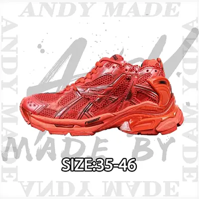 💰(€63=520CNY)Runner Destruction Style Handmade Old Retro Daddy Shoes Item ID:30002124
