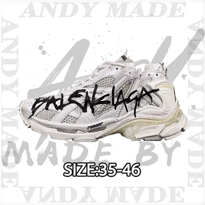 💰(€63=520CNY) Runner Destruction Style Handmade Old Retro Daddy Shoes Item ID:30002905