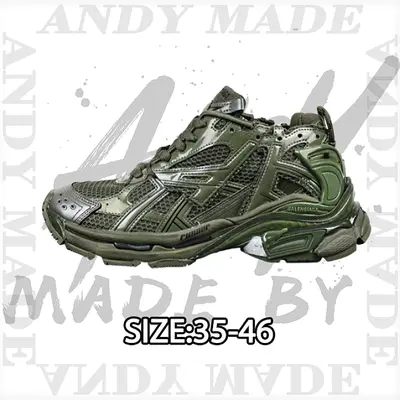 💰(€63=520CNY) Runner Destruction Style Handmade Old Retro Daddy Shoes Item ID:30008911