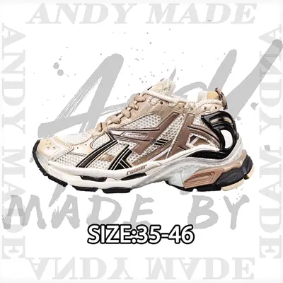 💰(€63=520CNY) Runner Destruction Style Handmade Old Retro Daddy Shoes Item ID:30003909