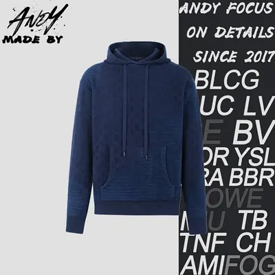 💰(€38=315CNY)25SS Jacquard Hooded Long-Sleeve Sweatshirt Item ID:10003328-Z