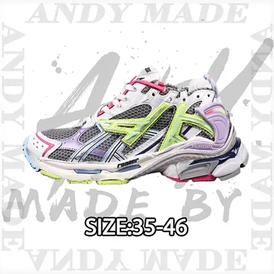💰(€63=520CNY) B*alenciaga Runner Destruction Style Handmade Old Retro Daddy Shoes Item ID:30001169