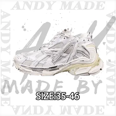 💰(€63=520CNY) Runner Destruction Style Handmade Old Retro Daddy Shoes Item ID:30008181