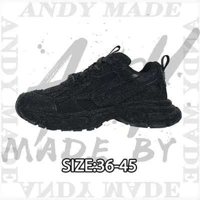💰(€48=390CNY) Jogging Series Full Diamond Low-Top Retro Wild Running Item ID:30004453