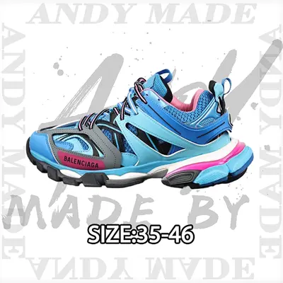 💰(€54=440CNY) Track Sneaker B*alenciaga III Outdoor Concept Retro Daddy Sneakers Item ID:30004350