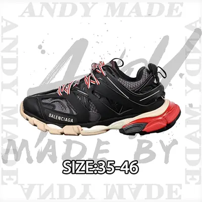 💰(€54=440CNY) Track Sneaker B*alenciaga III Outdoor Concept Retro Daddy Sneakers Item ID:30009625