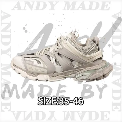 💰(€54=440CNY) Track Sneaker B*alenciaga III Outdoor Concept Retro Daddy Sneakers Item ID:30007125