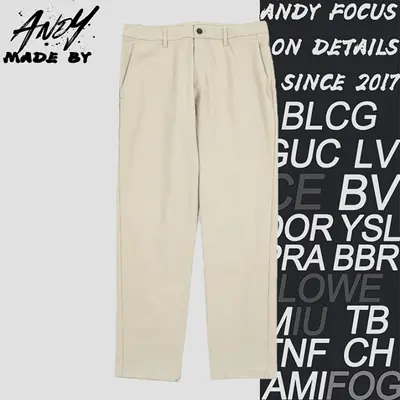 💰(€35=290CNY)ABC series Calssic Fit Trousers Mid-rise Trousers Item ID:20000026