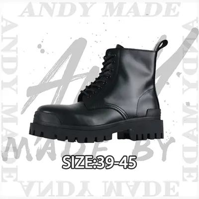 💰(€68=560CNY)Glossy cowhide Martin boots Item ID:30008749