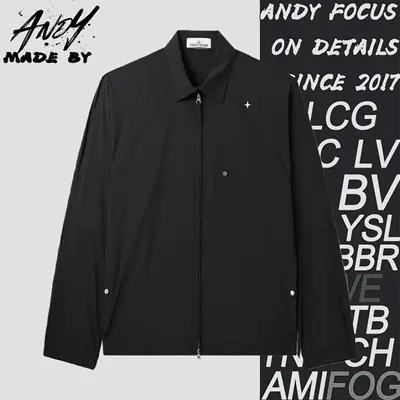 💰(€47=390CNY)Star Embroidered Seam Pressed Shirt Jacket Item ID:10001881