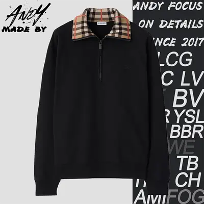 💰(€38=310CNY)Wool plaid collar sweatshirt Item ID:10009949