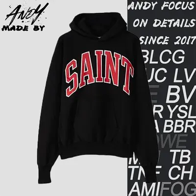 💰(€40=330CNY)S*M Red letter print hooded sweatshirt Item ID:10005213
