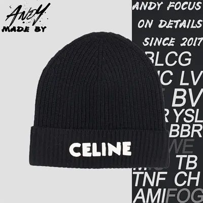 💰(€34=280CNY)CELINE Classic Logo Knit Beanie Item ID:60004758