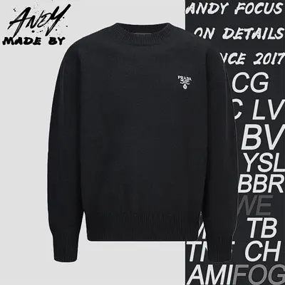 💰(€35=290CNY)Embroidered logo wool knit pullover Item ID:10009480-S