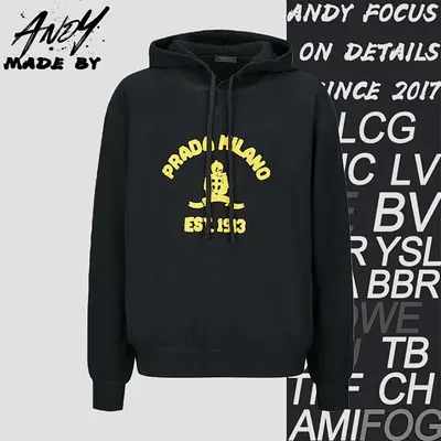 💰(€39=320CNY)embroidered towel knit hoodie Item ID:10001256-S