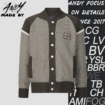 💰(€52=430CNY)Jacquard 3D Pilot Check Knit Sweater Item ID:10005667-S