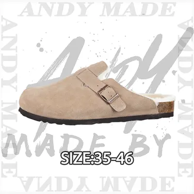💰(€28=230CNY)Retro cork-soled casual slippers Item ID:30006373