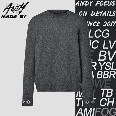 💰(€36=300CNY)Jacquard cashmere sweater with cuffs Item ID:10007026-S