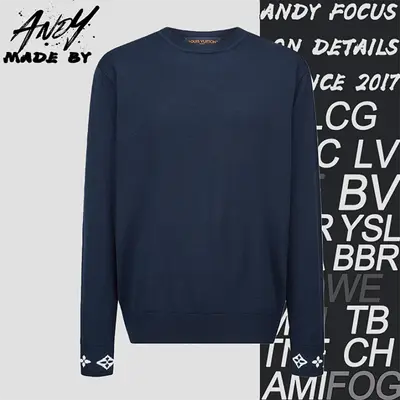 💰(€36=300CNY)Jacquard cashmere sweater with cuffs Item ID:10000968-S