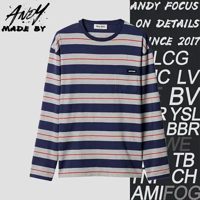 💰(€33=270CNY)cotton striped long sleeve Item ID:10001849