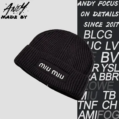 💰(€17=140CNY)Logo knit hatItem ID:10004041-V