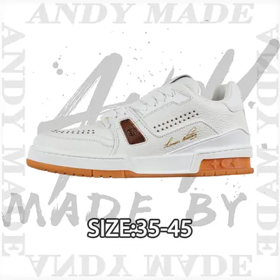 💰(€45=530CNY) L*V Trainer Skateboard Shoes New Colorway Item ID:30000705