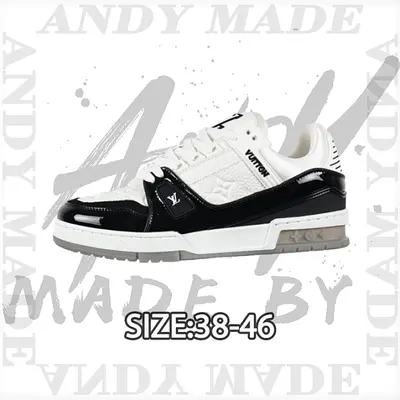 💰(€45=530CNY) L*V Trainer Skateboard Shoes New Colorway Item ID:30002112