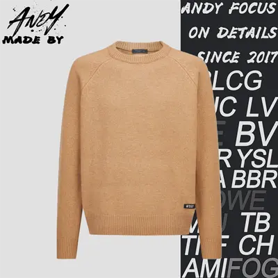 💰(€42=340CNY)P*RADA Fabric Logo Knitted Pullover Item ID:10002419-S