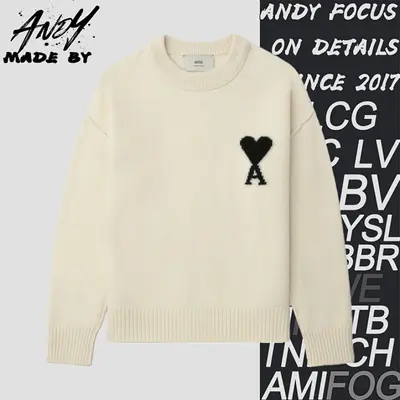 💰(€41=340CNY)Heart-shaped crew neck sweater Item ID:10003441