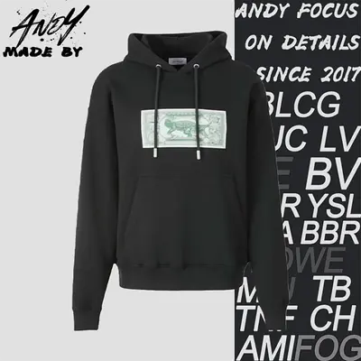 💰(€35=290CNY)OW Crocodile dollar print hoodie Item ID:10009058