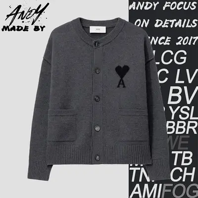 💰(€46=380CNY)Oversized wool crew neck cardigan Item ID:10004609