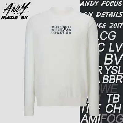 💰(€23=189CNY)Distressed knit jacquard pullover Item ID:10009135-S