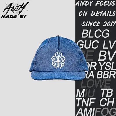 💰(€25=210CNY)Hat with vine and sword pattern, blue Item ID:60003603