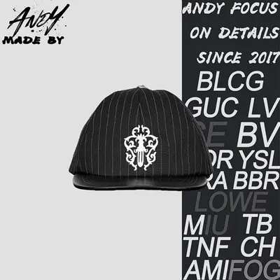 💰(€25=210CNY)Hat with vine and sword pattern, black Item ID:60008304