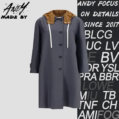 💰(€95=780CNY)Double-layer mohair trench coat Item ID:10004133